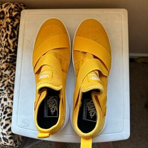 And slip on.  Yellow shoe. Never worn. No tags.  No marks